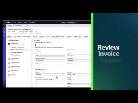 ServiceNow Source-to-Pay (S2P) Demo Video - Accounts Payable - Process Invoice