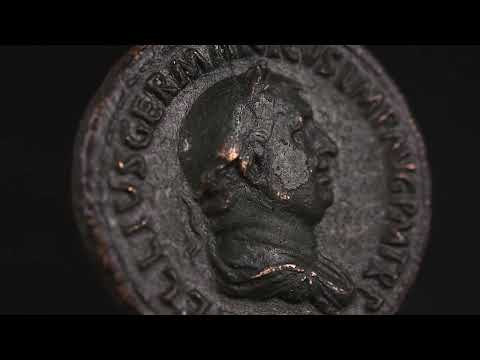 Vitellius, Sesterz, 69, Rome, Bronze, SS, RIC:118