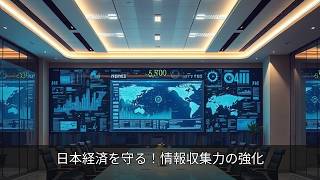 日本経済を守る！情報収集力の強化