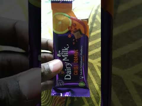 dairy milk chilli Orange flavour
