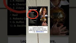 Download lagu Ballon d’Or 2003 | Pavel Nedved Beats Zidane, Henry & Maldini mp3