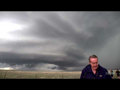 Tornado Warned Supercell Time Lapse - Amarillo, TX - May 18, 2023