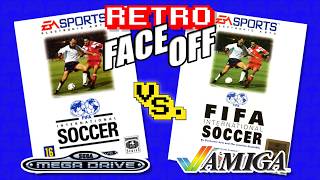 Retro Face Off: FIFA International Soccer (1993) MegaDrive Vs Amiga #Retrogaming