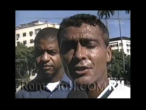 12-02-03 Fluminense 4 x 1 Madureira - Campeonato Carioca 2003 - Romário volta ao Flu marcando 2 gols