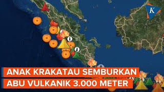 Download lagu Gunung Anak Krakatau Erupsi, Semburkan Abu Vulkanik Setinggi 3.000 Meter mp3