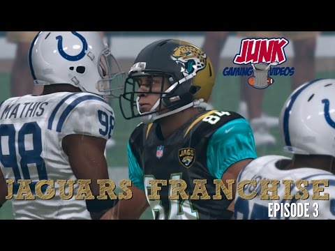 Madden 15 (PS4): Jacksonville Jaguars Connected Franchise - EP3 (Week 3 vs Colts)
