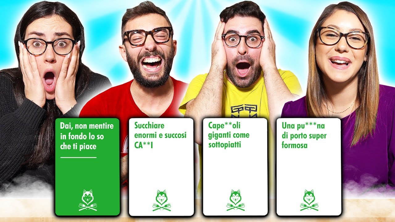 QUESTO VIDEO VERRA' BANNATO DA YOUTUBE! Cards Against Humanity in REAL LIFE!