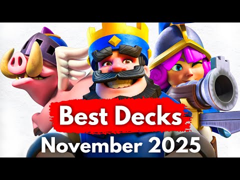 TOP 20 BEST Decks in Clash Royale (November 2025)