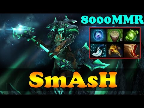 Dota 2 - SmAsH 8000MMR Plays Outworld Devourer Vol 2 - Ranked Match Gameplay