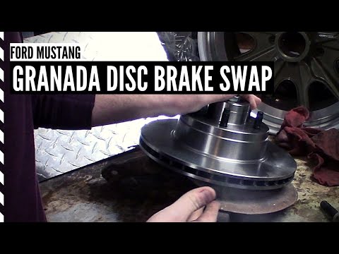 Budget Mustang Front Disc Brake Swap with Ford Granada Parts