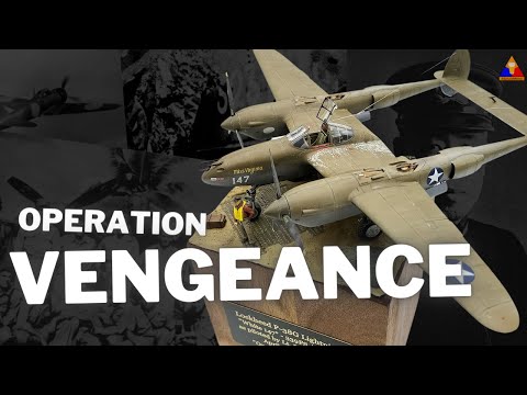 Scale Model History | Tamiya P-38G & "Operation Vengeance"
