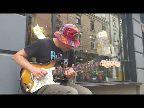 COVER Lara Fabian ,,Je t'aime encore"  street performance by Viktor Goray