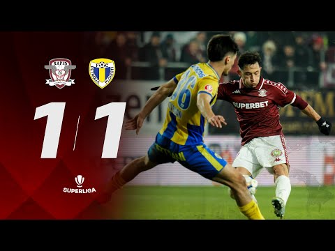 RAPID vs PETROLUL 1 - 1 | REZUMAT