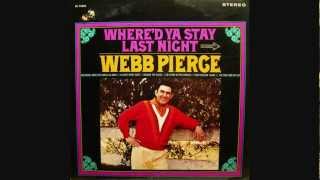 Webb Pierce  ~ Singing The Blues