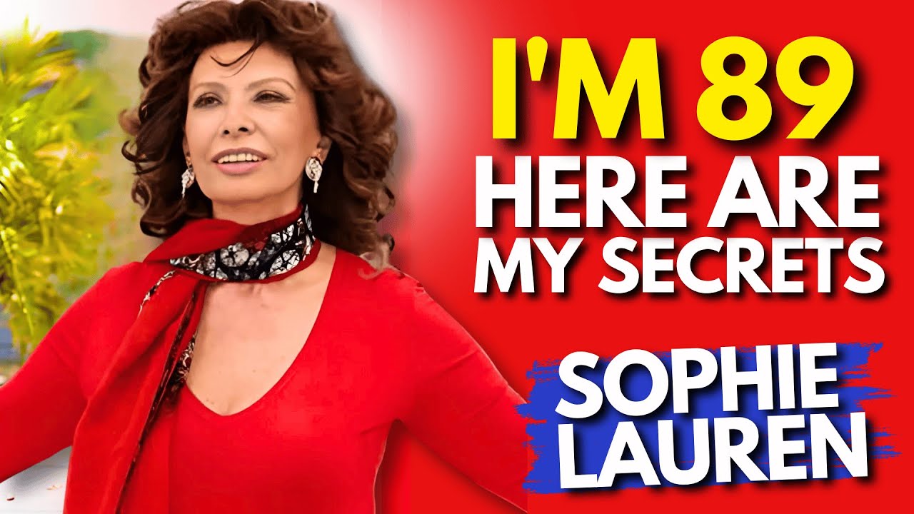 She's 89, and she has a secret about beauty and youth | Sophia Loren's elegant look tips