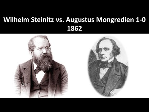 【Steinitz's games③】Wilhelm Steinitz vs  Augustus Mongredien 1862