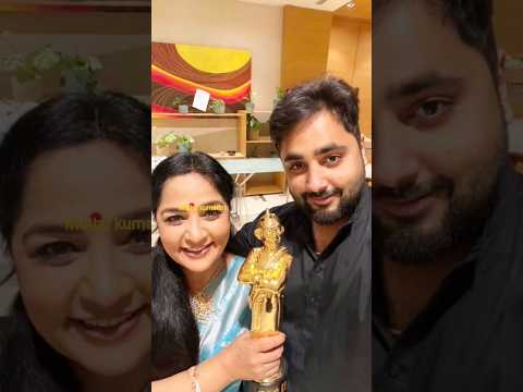 Suntv kayal serial Meenakumari with her cute family 💫🎉 #suntv #kayal#trending#shortsviral#trending