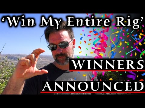 Announcing The Winners Of The "Win My Entire Rig" Competition