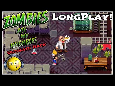 Zombies Ate My Neighbors: Ultimate Hack 100% Longplay