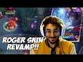 Trying out Roger Revamped Fire Pirate Skin! | Mobile Legends