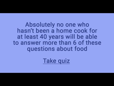 Test Your Food Knowledge: Can You Ace This Culinary Quiz?