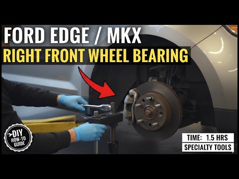 How to Replace Front Wheel Bearings on a 2006-2014 Ford Edge/Lincoln MKX