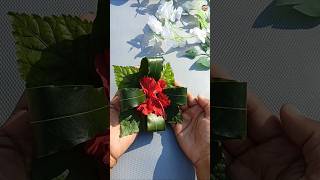 Mango leaf 🍃toran making idea #shots #ytshorts #diy #decoration #artandcraft