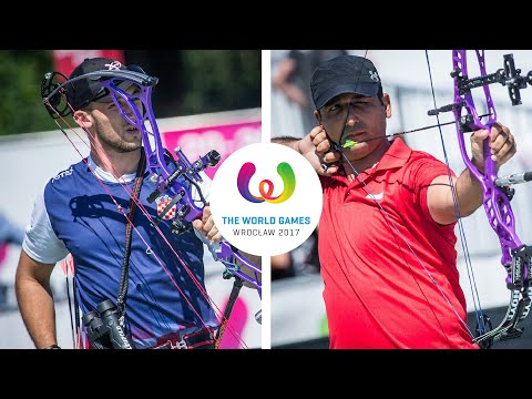 Domagoj Buden v Esmaeil Ebadi – compound men's semifinal | Wroclaw 2017 World Games