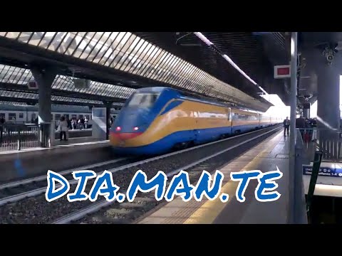 Transito spettacolare del DIA.MAN.TE  [ ETR 500 Y2 ]
