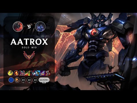 Aatrox Mid vs Sylas - EUW Grandmaster Patch 13.8