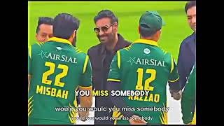 Ajey devgan Met Pakistan Cricket Team.WCL T20. #t20worldcup #t20cricket