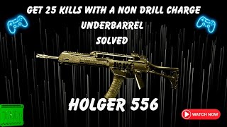 Holger 556 Forged Camo underbarrel Challenge solved!!