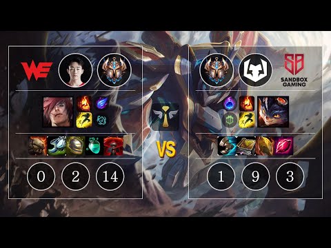 WE Missing Sett vs SB Kabbie Rumble Sup - KR Patch 10.13