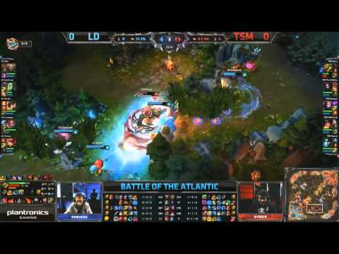 [LoL] Manmode Dyrus and TheOddOne 2v4