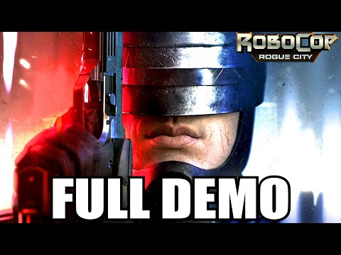 ROBOCOP ROGUE CITY  Gameplay Walkthrough FULL DEMO [PC FULL HD 1080P] - No Commentary