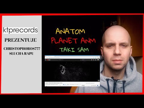 Anatom - Taki Sam Feat. Planet ANM | REAKCJA | Christophoros słucha rapu