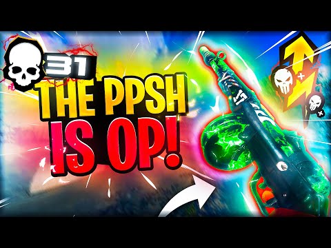 This *NEW* PPSH Class Absolutely SHREDS!! 31 Elims (Rebirth Cold War Warzone)