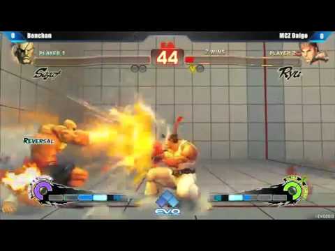 EVO 2013 - Bonchan (Sagat) vs. Daigo Umehara (Ryu) - AE Pool Semi (W)