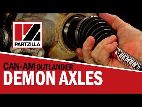Can-Am Outlander Axle Replacement | Demon Axle Installation | ATV Axle Replacement | Partzilla.com