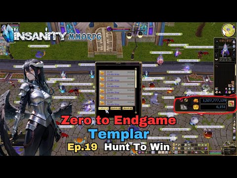 Insanity FlyFF - ZTE Templar Series Ep.19 - Hunt To Win