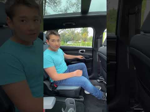 The Backseat Experience in the Kia Sorento