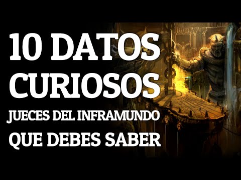 10 DATOS CURIOSOS de LOS JUECES DEL INFRAMUNDO (Minos|Radamantis|Éaco) que DEBES SABER - GOD OF WAR🔥