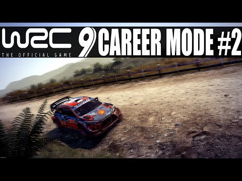 TRYING TO STAY ON TOP! WRC9 Career Mode #2 Rally Italy