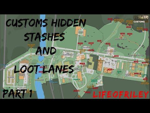 Do you know these Customs Stashes pt1 (ZB11) Escape From Tarkov!