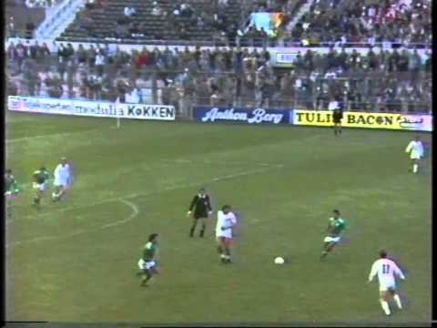 Irland-Danmark 13.11.1985 (VM-Kvalifikation 1986)