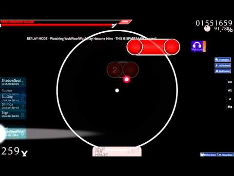 Hatsune Miku - THIS IS SPARTAAA!!! [Insane] played by WubWoofWolf