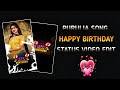 Purulia Song Birthday Video Editing Boy Happy Birthday Video Editing In Alight Motion
