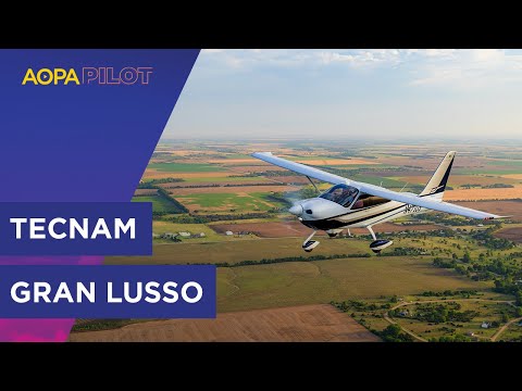 Flying the new Tecnam Gran Lusso - YouTube (AOPA)