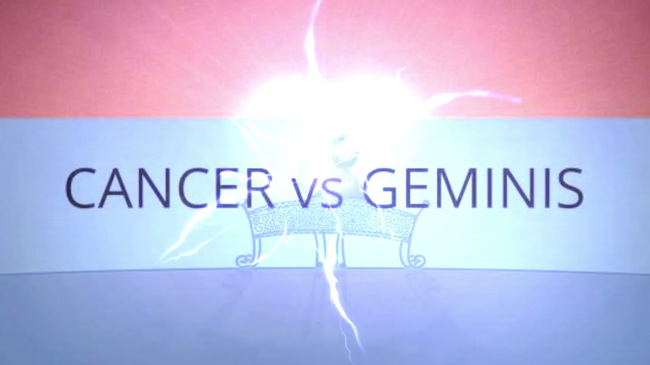 Mujer Cáncer Hombre Géminis