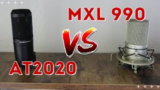 Video thumbnail for Versus Series: AT2020 vs MXL 990 by Chris P. | TheMicGuy